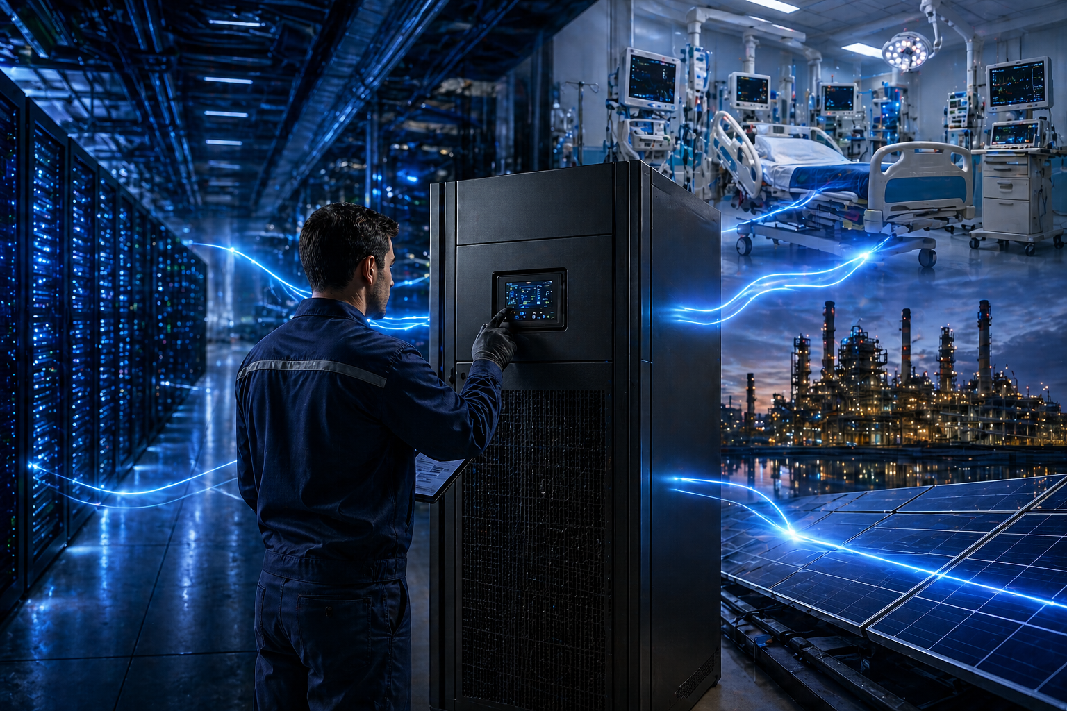 Sistemas de Nobreak (UPS) para Energia Ininterrupta